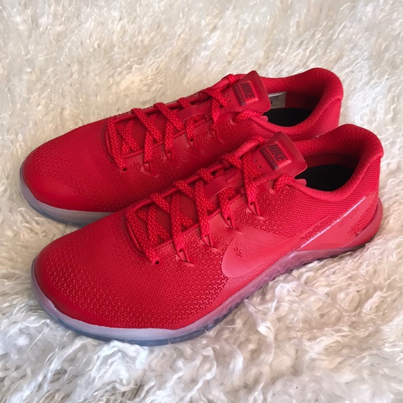 NWT Nike ID Custom Metcon 4 red - Picture 4 of 8